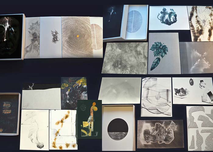 Image of artists book "Drawings from Lightning"